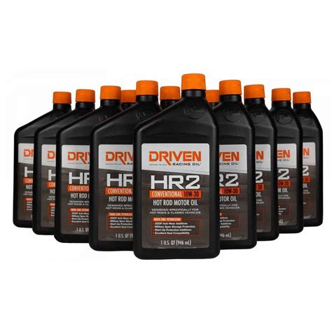 02006|Driven Racing Oil 02006 HR2 Conventional 10W30 Motor Oil, 1 .